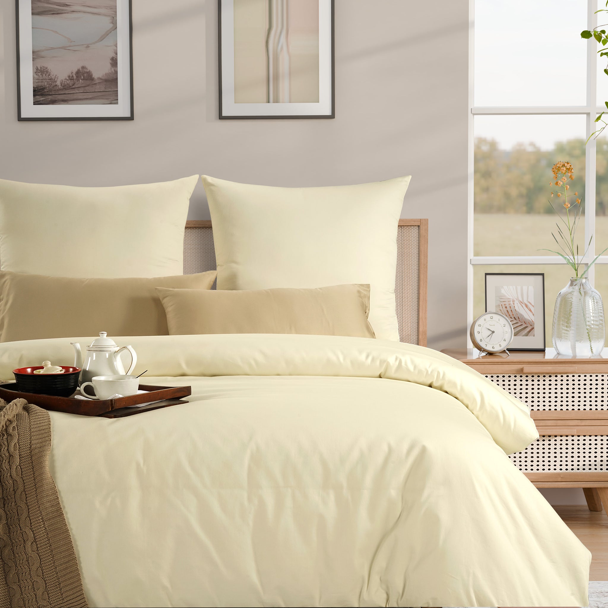 100% Bio- & Fairtrade-Bettwäsche-Set